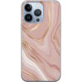 Kompatibelt Mobilskal till Apple iPhone 13 Pro Marmor Rosa