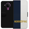 Miniatyrbillede 1 af 3: Nokia 5.4 Tegnebogsetui Norrköping – fodbold