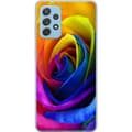 Kompatibelt Mobildeksel til Samsung Galaxy A52 5G Regnbue Rose