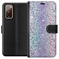 Miniatyrbillede 1 af 3: Samsung Galaxy S20 FE Tegnebogsetui Glitter Leopard