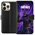 Miniatyrbillede 1 af 3: Apple iPhone 15 Pro Max Tegnebogsetui Fortnite Raven
