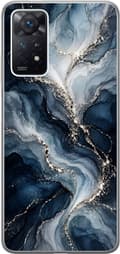 Kompatibel Mobilcover til Xiaomi Redmi Note 11 Pro Blå agat blå