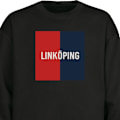 Miniatyrbilde 1 av 3: Sweatshirt for Barn | Myk og Klassisk Collegegenser Linköping svart one size