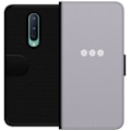 Pikkukuva 1 / 3: OnePlus 8 Lompakkokotelo Lila Blomminimalismi - tyylikäs kukkakuva lila taustalla