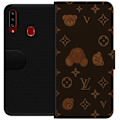 Pikkukuva 1 / 3: Samsung Galaxy A20s Lompakkokotelo Plush Luxe