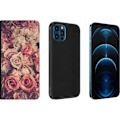 Miniatyrbillede 3 af 9: Apple iPhone 12 Pro Tegnebogsetui Blomster