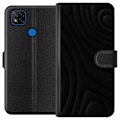Pikkukuva 1 / 3: Xiaomi Redmi 9C Lompakkokotelo Tummat Aallot
