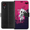 Miniatyrbillede 1 af 3: Samsung Galaxy Xcover 5 Tegnebogsetui Marshmello Fortnite Skin