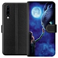 Miniatyrbillede 1 af 3: Huawei P30 Tegnebogsetui Dragetræneren