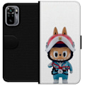 Pikkukuva 1 / 3: Xiaomi Redmi Note 10S Lompakkokotelo How2work Labubu hirviöt x Ultraman Blue -hahmo
