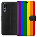 Miniatyrbillede 1 af 3: Huawei P20 Pro Tegnebogsetui Pride Flagga