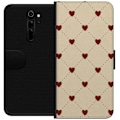 Miniatyrbillede 1 af 3: Xiaomi Redmi Note 8 Pro  Tegnebogsetui Hjertegitter