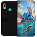 Miniatyrbilde 1 av 3: Huawei P smart 2019 Lommeboketui Stitch med skilpadde - søt b