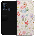 Miniatyrbillede 1 af 3: OnePlus Nord N100 Tegnebogsetui Blomster