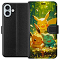 Miniatyrbilde 1 av 3: Apple iPhone 16 Plus Lommeboketui Pixelmonster spillstil - far