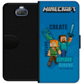 Pikkukuva 1 / 3: Sony Xperia 10 Plus Lompakkokotelo Minecraft Luolastot