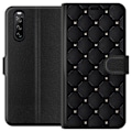 Miniatyrbillede 1 af 3: Sony Xperia 10 III Tegnebogsetui Luksus