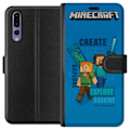 Pikkukuva 1 / 3: Huawei P20 Pro Lompakkokotelo Minecraft Luolastot