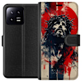 Pikkukuva 1 / 3: Xiaomi 13 Lompakkokotelo Jeesus ristillä - kristillinen aihe