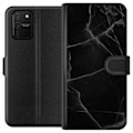 Miniatyrbillede 1 af 3: Samsung Galaxy S10 Lite Tegnebogsetui Sort marmor