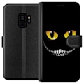 Miniatyrbillede 1 af 3: Samsung Galaxy S9 Tegnebogsetui Øjne I Mørk Sort