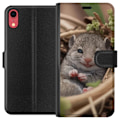 Miniatyrbillede 1 af 3: Apple iPhone XR Tegnebogsetui Rotte Smilende Dyremotiv By Motiv Urban Grafisk Design Populært Sjovt Motiv Kunstart Stil
