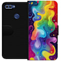 Miniatyrbild 1 av 3: Huawei P smart Plånboksfodral Color Splash Abstrakt Konst Design Färgstarkt Mönster Modern Populär Väggkonst Grafiskt Trend