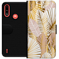 Miniatyrbillede 1 af 3: Motorola Moto E7 Power Tegnebogsetui Guld