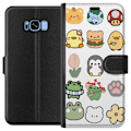 Miniatyrbillede 1 af 3: Samsung Galaxy S8 Tegnebogsetui Kawaii Friends