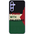 Miniatyrbilde 1 av 3: Samsung Galaxy A54 Gjennomsiktig deksel Stå opp for Palestina