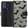 Miniatyrbillede 1 af 3: Motorola Moto G60S Tegnebogsetui Flutterprint