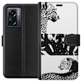 Miniatyrbillede 1 af 3: OnePlus Nord N300 Tegnebogsetui Leopard Faces