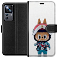 Miniatyrbillede 1 af 3: Xiaomi 12T Tegnebogsetui How2work Labubu Monstre x Ultraman Bl