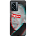Miniatyrbild 1 av 3: OnePlus Nord N300 Genomskinligt Skal Supreme Albert Einstein 3D Motiv Streetwear Design Populär Vetenskap Ikoniskt Grafiskt Urban Art