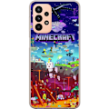 Miniatyrbillede 1 af 3: Samsung Galaxy A23 Gennemsigtig cover Minecraft