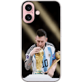 Pikkukuva 1 / 3: Apple iPhone 16 Läpinäkyvä kuori Messi