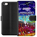 Miniatyrbillede 1 af 3: Apple iPhone 5 Tegnebogsetui MineCraft