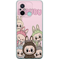 Pikkukuva 1 / 3: Xiaomi Redmi 12C Läpinäkyvä kuori Labubu Classics