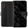 Pikkukuva 1 / 3: Apple iPhone XS Max Lompakkokotelo Musta Marmori