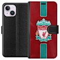 Miniatyrbillede 1 af 3: Apple iPhone 15 Plus Tegnebogsetui Liverpool FC - Klassisk Fod