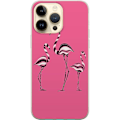 Miniatyrbild 1 av 3: Apple iPhone 15 Pro Max Genomskinligt Skal Flamingo