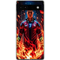 Pikkukuva 1 / 3: Google Pixel 6a Läpinäkyvä kuori Ronaldo Inferno - jalkapallolegenda liekeissä