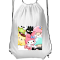 Miniatyrbild 1 av 4: Gympapåse | Lätt Träningsväska för Vuxna Kawaii Sanrio Cr vit Vuxen