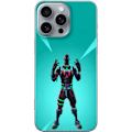 Miniatyrbillede 1 af 3: Apple iPhone 16 Pro Max Gennemsigtig cover sort ridder fortnit