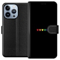 Miniatyrbillede 1 af 4: Apple iPhone 13 Pro Tegnebogsetui Stolt Hjerter