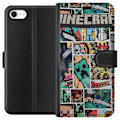 Miniatyrbillede 1 af 3: Apple iPhone 6 Tegnebogsetui Minecraft Kunst