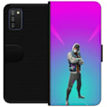 Miniatyrbillede 1 af 3: Samsung Galaxy A03s Tegnebogsetui sort ridder fortnite