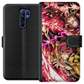 Miniatyrbild 1 av 3: Xiaomi Redmi 9 Plånboksfodral Demon Slayer