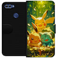 Miniatyrbillede 1 af 3: Huawei P smart Tegnebogsetui Pixelmonster spillestil - farveri