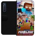 Miniatyrbillede 1 af 3: Sony Xperia 5 II Tegnebogsetui Minecraft
